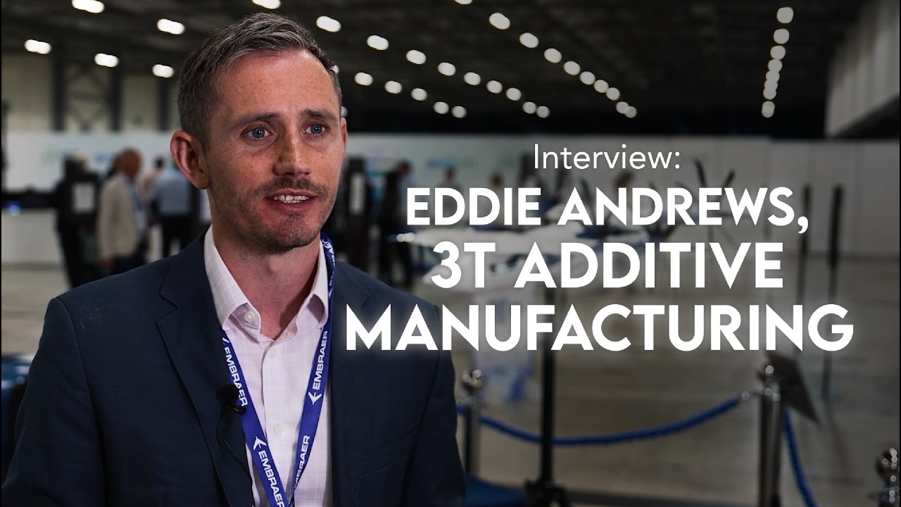 Interview: Eddie Andrews, 3T Additive Manufacturing - YouTube