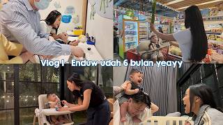 Vlog 1! Enduw udah 6 bulan yeayy