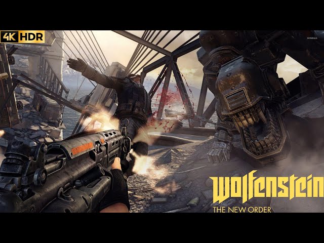 WOLFENSTEIN: THE NEW ORDER  PS5 Gameplay [4K 60FPS] 