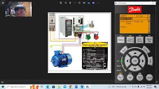 VFD wiring and programming Activity (with Danfoss LCP Simulator)
