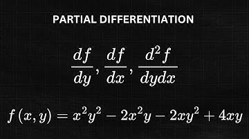 Partial Derivative and Finding the Stationary Points df/dy df/dx d^2f/dydx