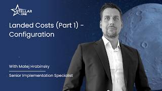 Landed Costs (Part 1) - Configuration