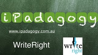 iPadagogy - App Review - WriteRight Video Tutorial screenshot 5