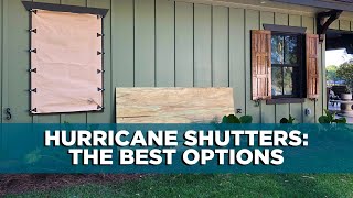 Hurricane Shutters: The Best and Most Affordable Options