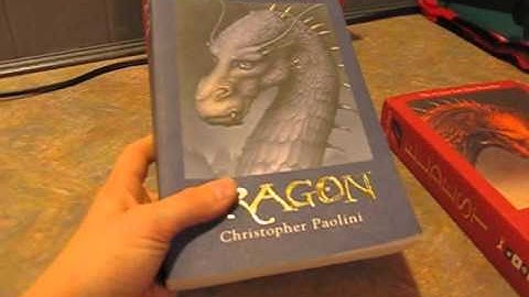 Eragon and Eldest box set (unwrapping)