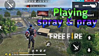 Playing Spray And Pray In Free Fire Dash Clasher