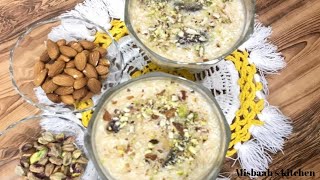 Eid Special Sindhi kheer recipe by Misbaah's kitchen | vermicelli kheer | sweet recipe