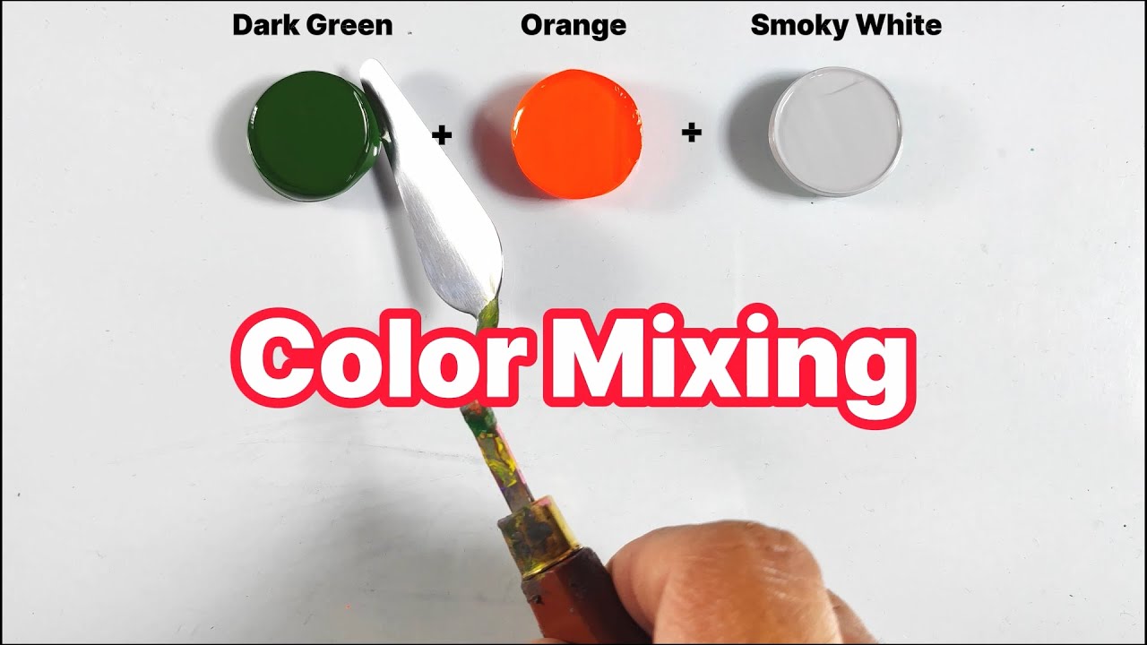 Guess the final color 🎨| Satisfying video | Art video | Color mixing ...