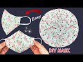 Very Easy Cute Mask! Diy Face Mask Easy Pattern Sewing Tutorial | How to Simple Mask Making Ideas |