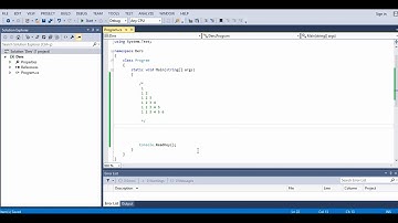 C# Console İçiçe For Örnek