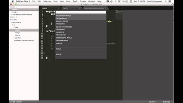 SublimeRJS. RequireJS plugin for Sublime Text 2
