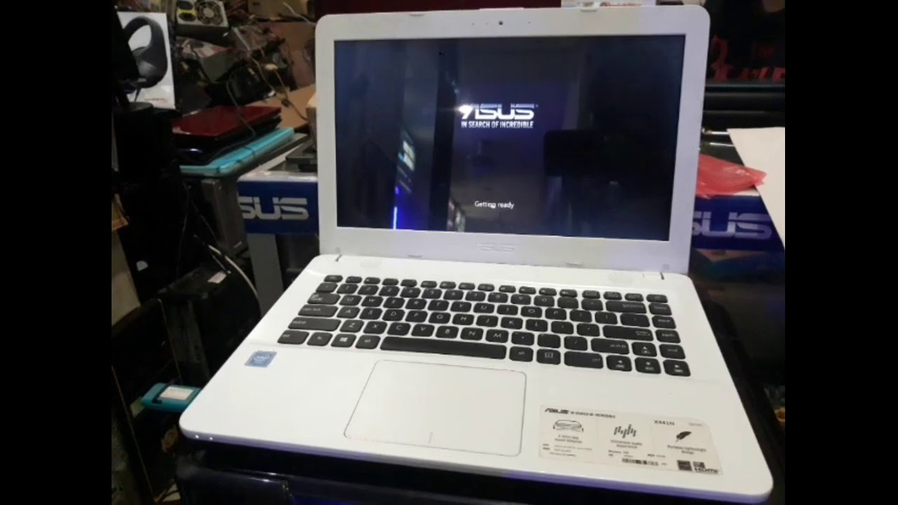 Cara Install Ulang Windows 10 Laptop Asus X441N YouTube