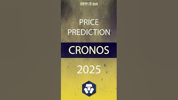 crypto news | CRO Cronos price prediction 2025 | #Shorts