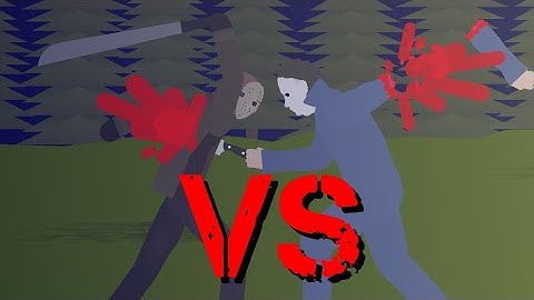 Jason Vs Michael (Friday the 13th VS Halloween) (StickNodes) Mortal Matchup Episode 5