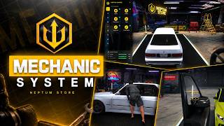 The Most Realistic Mechanic & Tuning Script for FiveM | Neptum Mechanic (ESX / QBCore / Qbox)