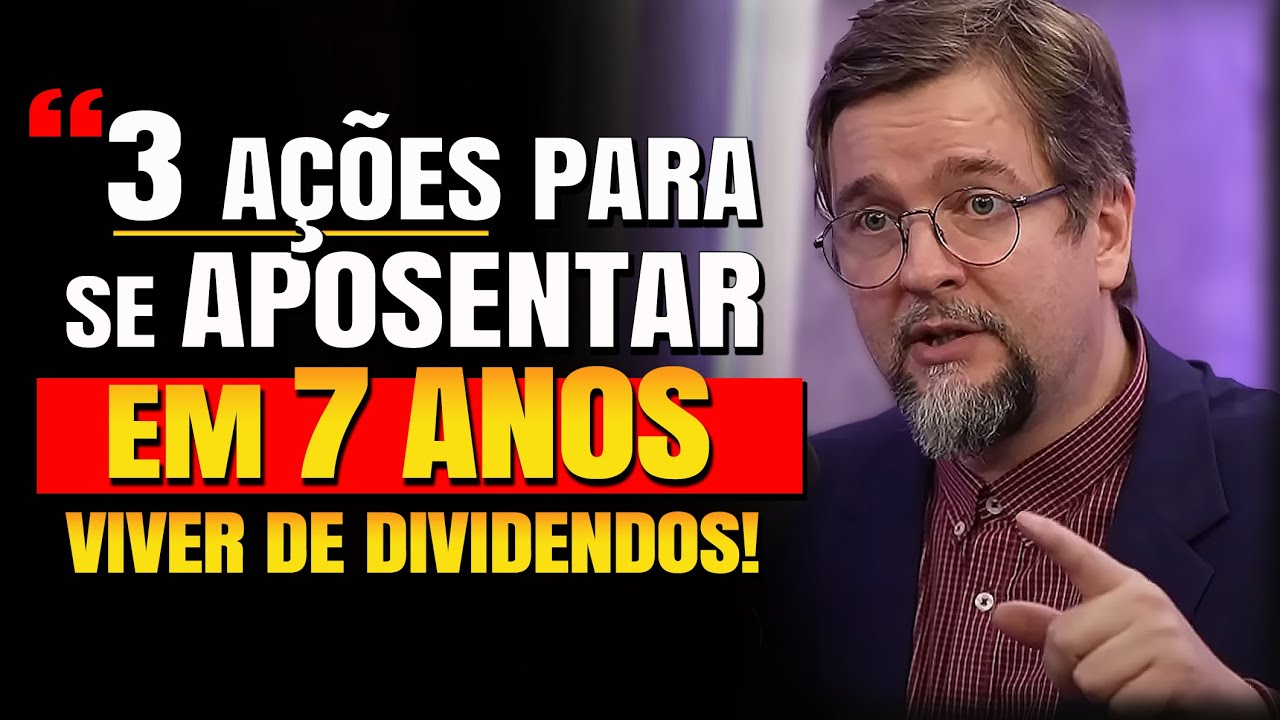 3 AÇÕES PARA INVESTIR O RESTO DA VIDA E VIVER DE DIVIDENDOS - VICENTE GUIMARÃES