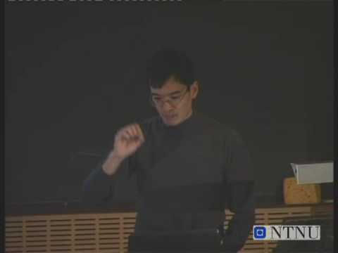 NTNU's Onsager Lecture, Compressed Sensing by Terence Tao, part 3 of 7. Terence Tao was awarded the Onsager Medal at the Norwegian University of Science and Technology in December 2008. An unedited version of Tao's lecture on compressed sensing can be found here: multimedie.adm.ntnu.no Read more about the Onsager award here: www.ntnu.no