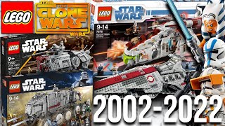 EVERY LEGO Star Wars The Clone Wars Set Ever Made