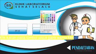 Setting ukuran dan posisi tombol AntrianKu Touch Screen screenshot 3
