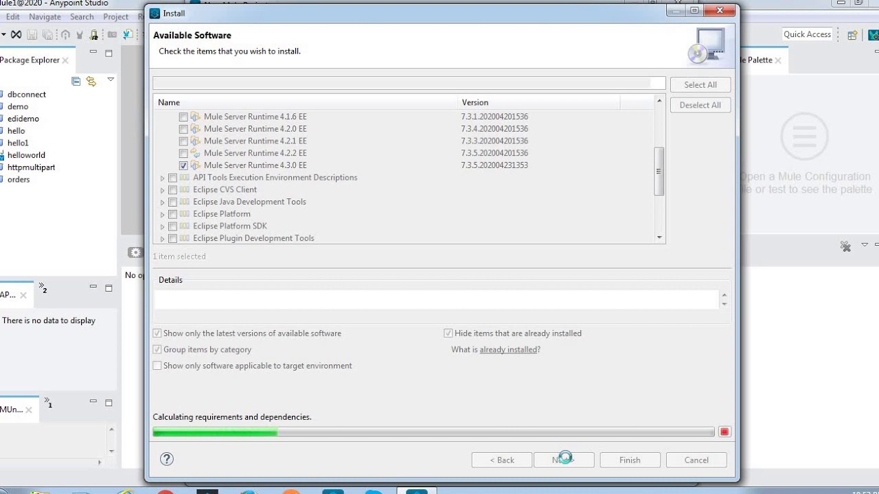 Installation Runtime version Anypoint studio |Update  Runtime version in AnypointStudio |mule4