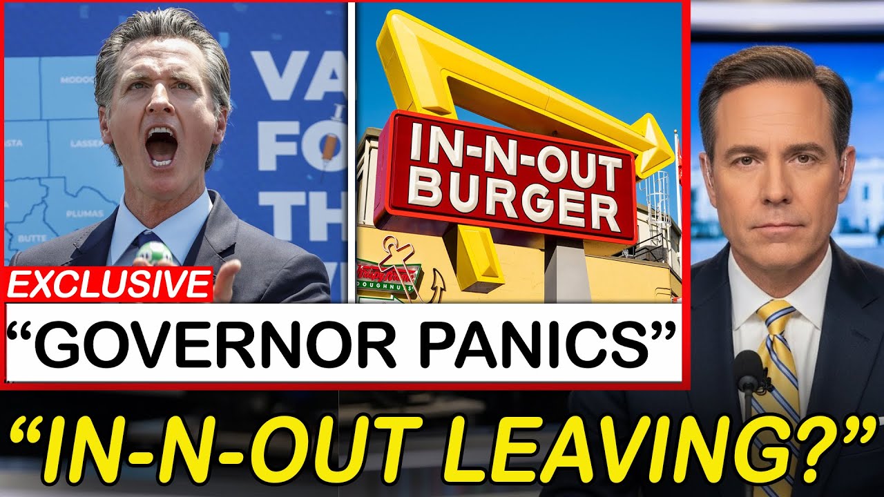California Governor PANICS as In-N-Out Burger FLEES for Tennessee