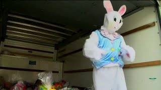 Easter Bunny visits UVA Children’s Hospital