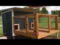 Raised Dog Kennels attached to Whelping House: Build with pics