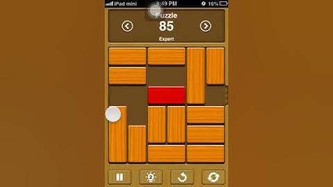 unblock me solutions expert level 85