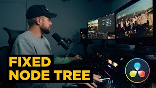 How to use a Fixed Node Tree in Davinci Resolve like a pro Colourist
