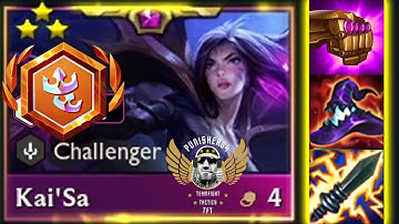 ⚔️ DOUBLE UP 6 Challenger Gold Kaisa ⭐⭐⭐Samira SET 9.5 Teamfight Tactics I TFT  BestComps13.19 Guide