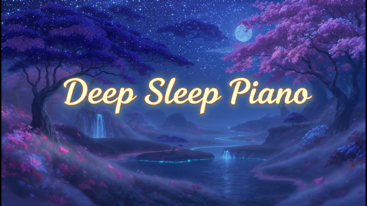 Deep Sleep Piano Music: 3 Hours of Calming Melodies for Insomnia & Stress Relief