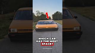 Which Car Has the Most Space? 🚗📦 #shorts #automobile #car #comfort #viral #diy