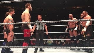 WWE Live Buffalo 2017 - finn balor returns in wwe ring at wwe live event in buffalo new york