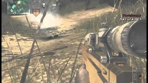 MW3 - Quickscope vs Throwing Knife