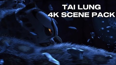 Tai Lung 4K Scene Pack | Kung Fu Panda
