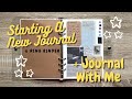 STARTING NEW 6-RING BINDER + JOURNAL WITH ME