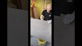 The process of laying floor tiles24 0929 2