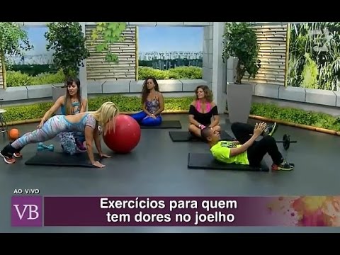 Você Bonita - Exercícios para quem tem dores no joelho (19/02/15)