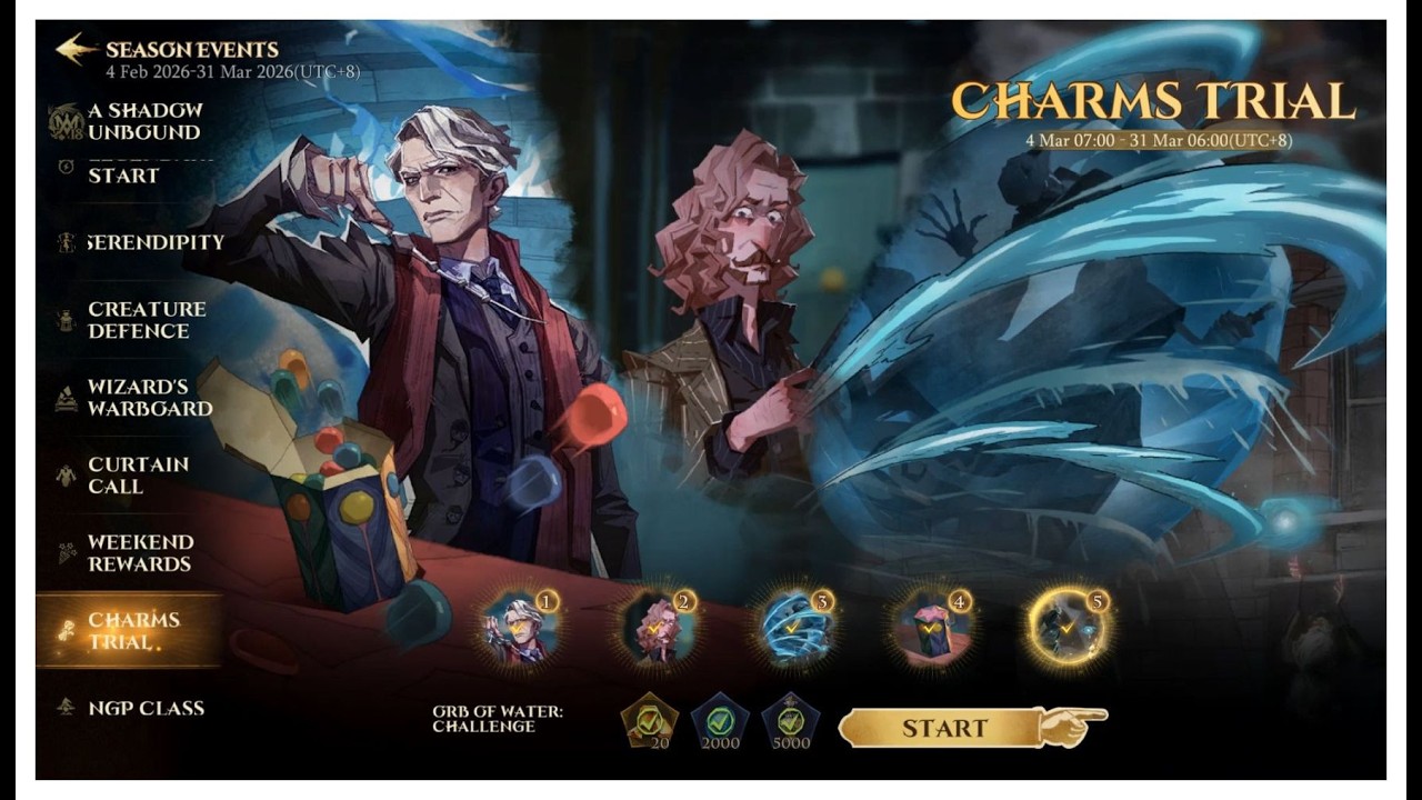 ( Harry Potter : Magic Awakened ) Charms Trial : Grindelwald & Sirius Black ( 魔咒試煉 : 葛林戴華德 )