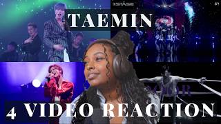 TAEMIN | REACTION!! | BREATHLESSS😤😮💨 | BLACK ROSE, DOOR, SEXUALITY & UNDER MY SKIN LIVE