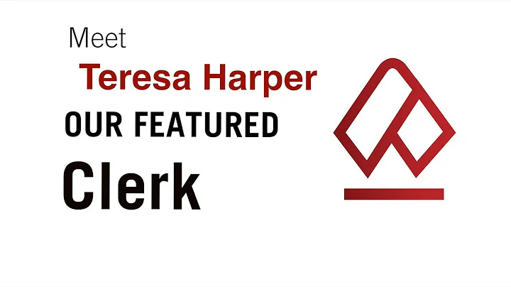 Featured Clerk - Teresa Harper - January 2014