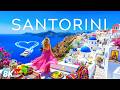 SANTORINI 8K Aerial 🇬🇷 🌋 Whitewashed Villages, Blue Domes &amp; Aegean Paradise 🏝️