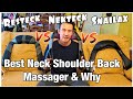 Seat Topper And Car Neck Massager With Heat