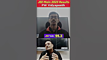 Backlog Kaise Clear Kiya? 🤔👏 PhysicsWallah #JEEmainResults2023PW