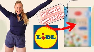 Lidl Einkauf: Zuckerfrei & High Protein - HIERMIT abnehmen!