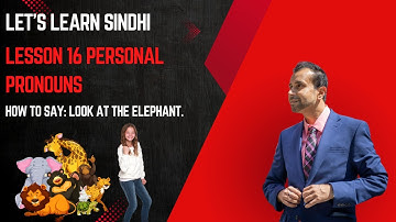 LEARN SINDHI | PERSONAL PRONOUN | "LOOK AT THE LOVELY HORSES" |LESSON 16| SHORT VIDEO