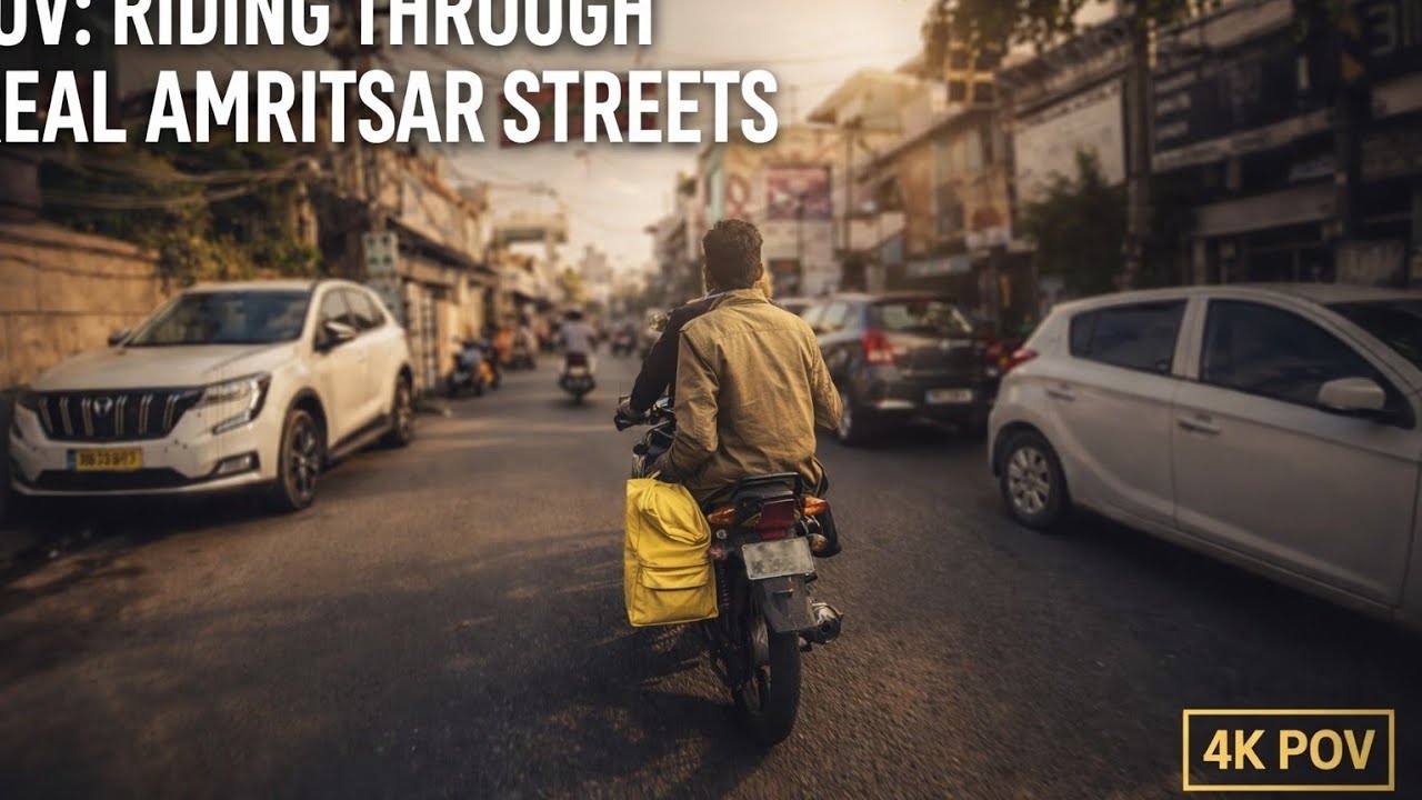 Lawrence Road Amritsar POV Walk | Shopping Street Atmosphere & City Life