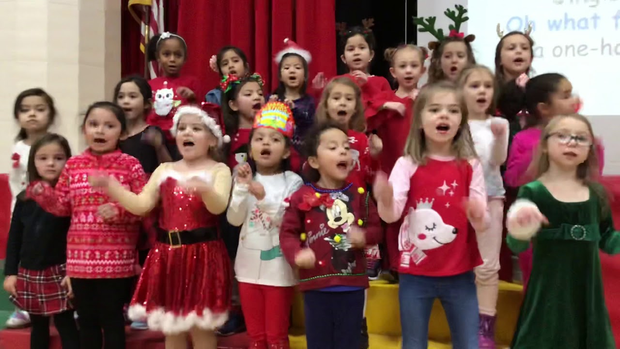 Jingle Bells Kindergarten Hampton 12/20/19 YouTube