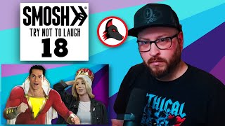 Oh, He Went There in TRY NOT TO LAUGH CHALLENGE #18 w/ ZACHARY LEVI Reaction / Attempt!