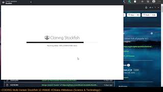 CODING Multi-Variant Stockfish 12 Appveyor Windows CMake build